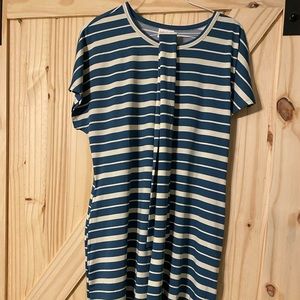 Lularoe shirt dress with tie for waist